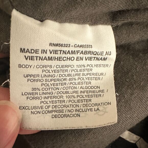 Nike Track Pants Kids Large Gray Retro Athletic Pants - Picture 8 of 10